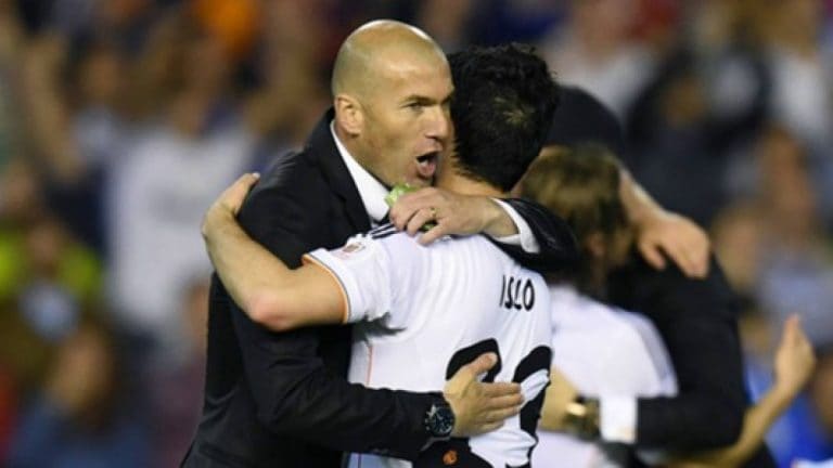 Zidane Sebut Isco Seperti Pemain Sepak Bola Jalanan