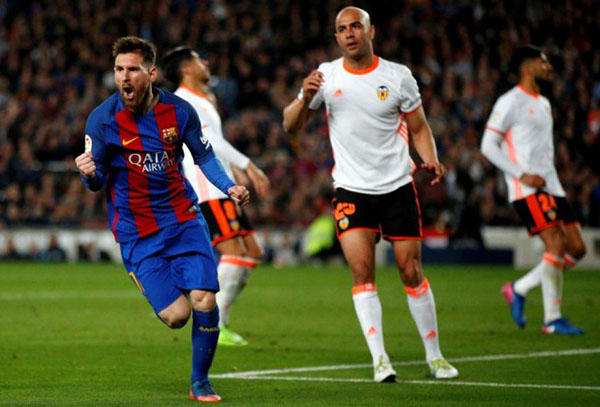 Gol Messi Tidak Di Sahkan Barcelona Harus Puas Dengan 1Poin