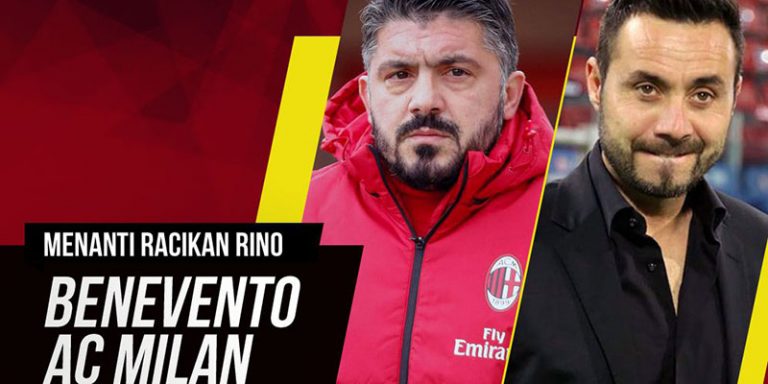 Fakta dan Data Serie A Benevento Vs AC Milan 03 Desember